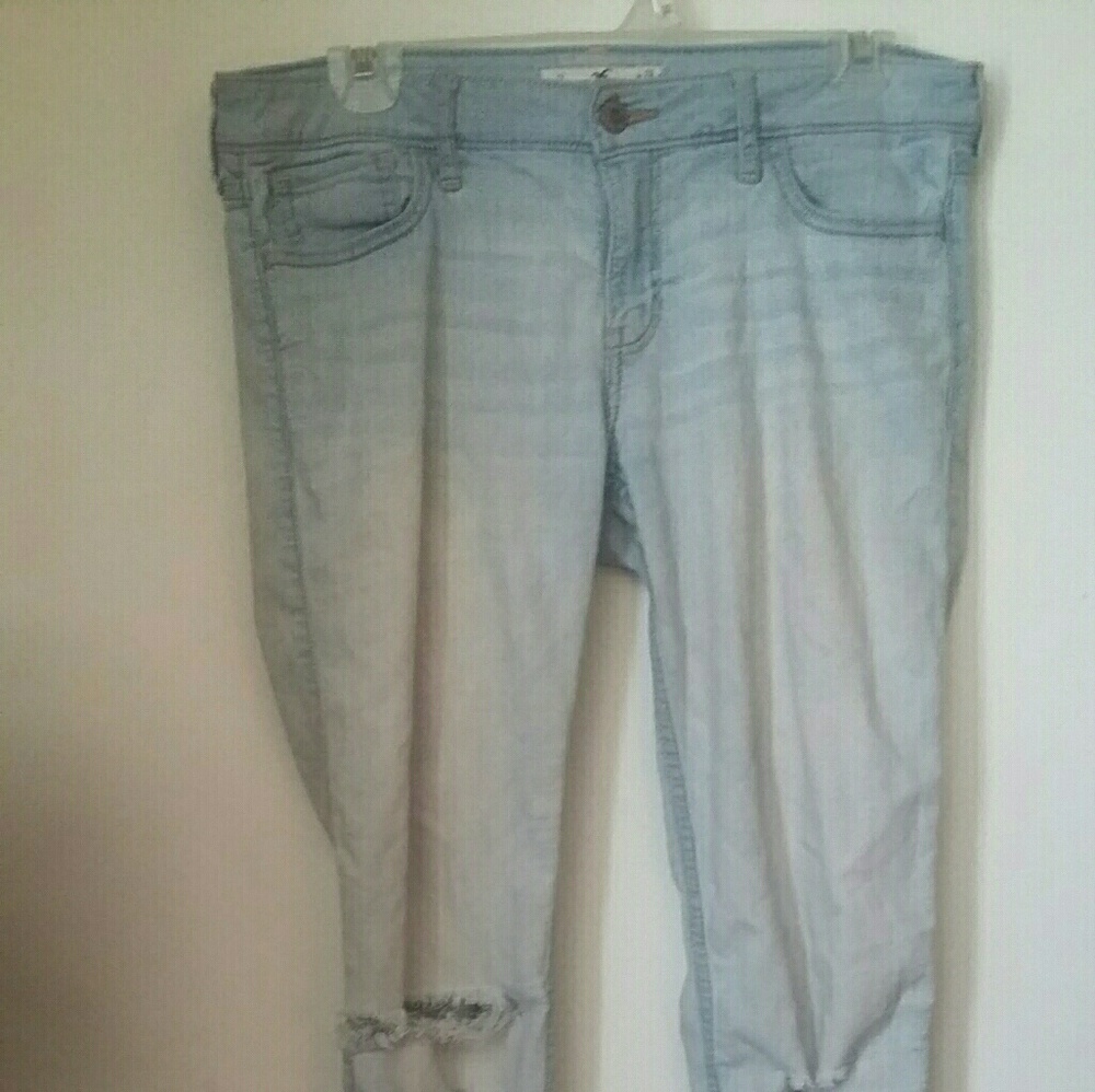 Hollister Light Wash Skinny Jeans